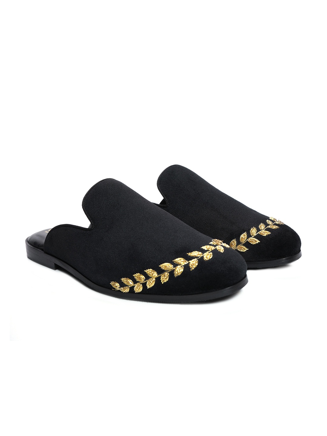

GRIFFIN Men Black Patent Leather Espadrilles