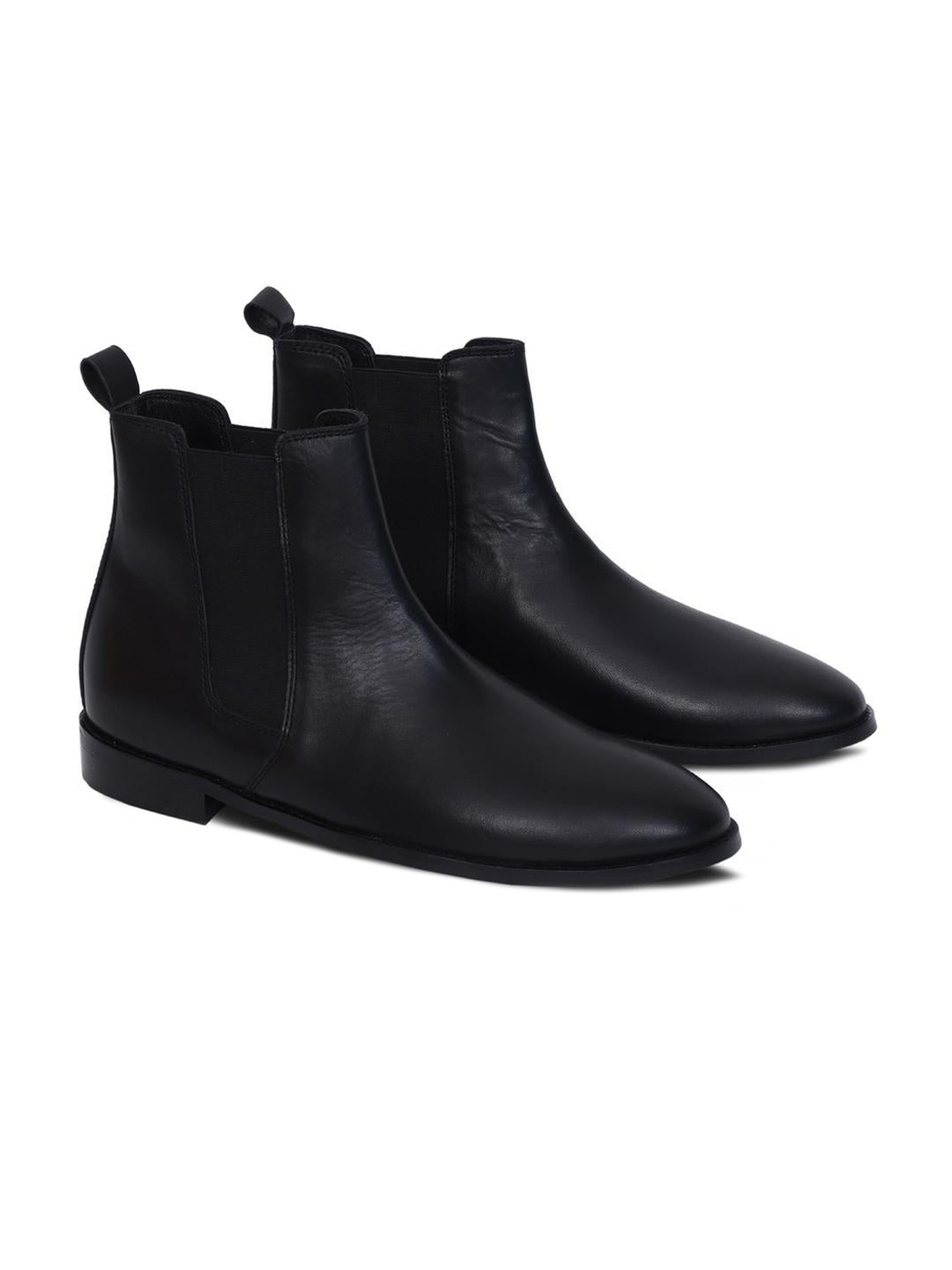 

GRIFFIN Men Black Leather Fashion