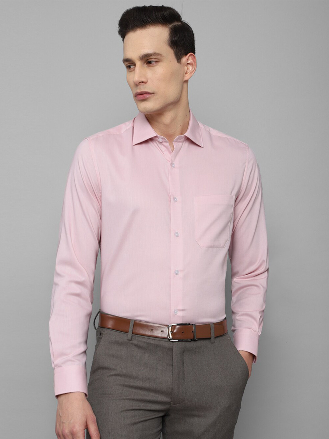 

Louis Philippe Men Pink Formal Shirt