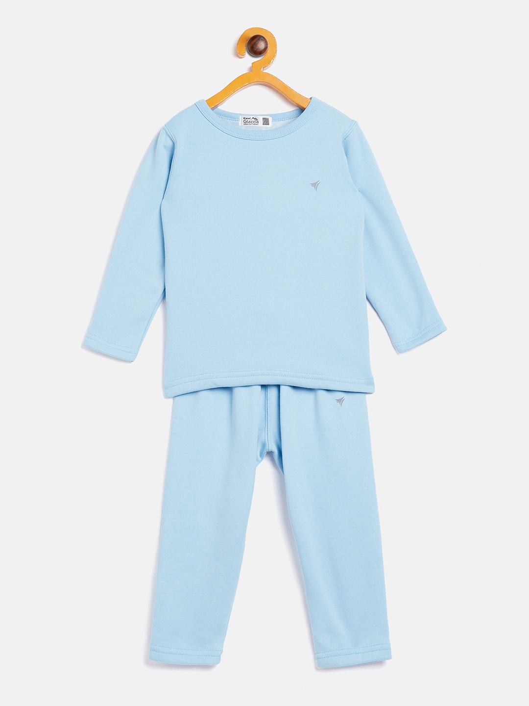 

NEVA Boys Solid Cotton Thermal Set, Blue