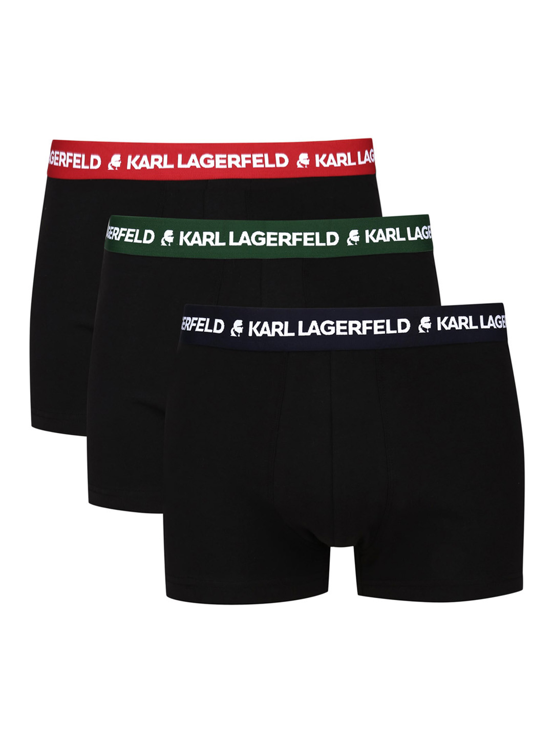 

Karl Lagerfeld Men Pack Of 3 Black Solid Trunk 0102095245A22006A68