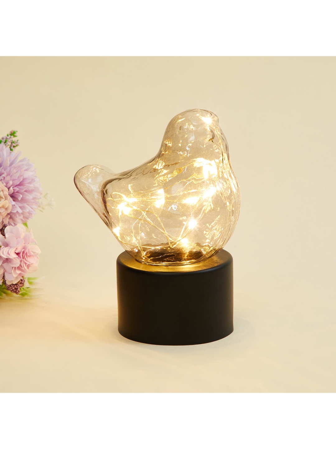 

Home Centre Serene New Transparent Glass LED Table Accent