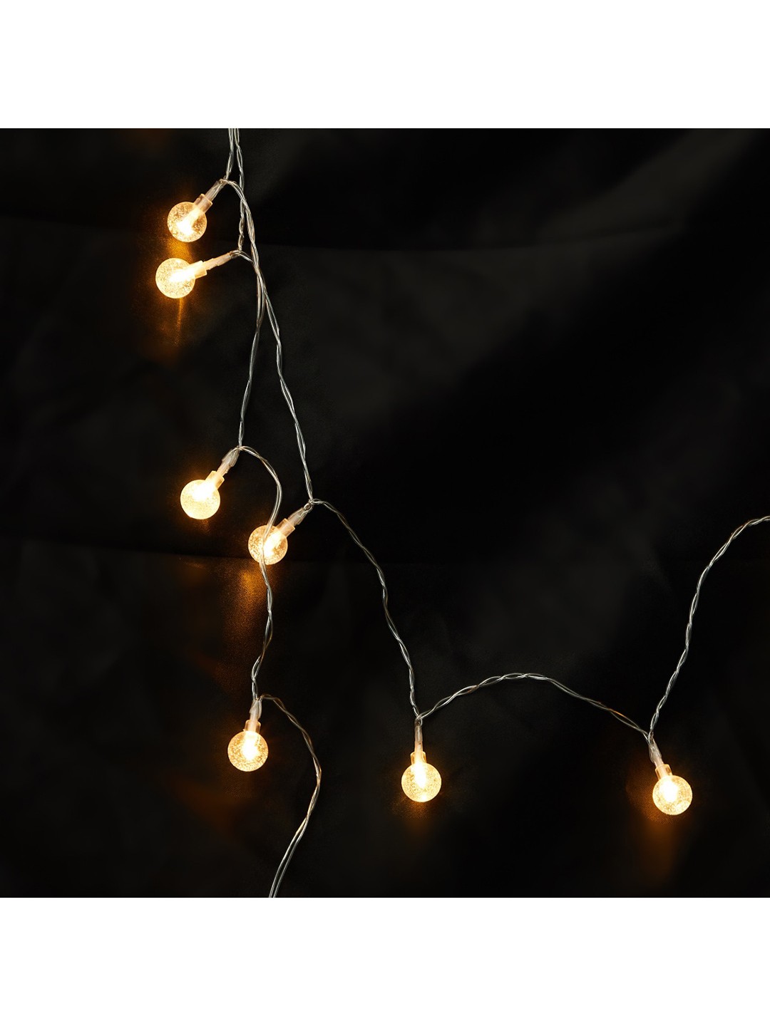 

Home Centre Serene New String Lights with LED Bulb - 10 LEDs, Gold