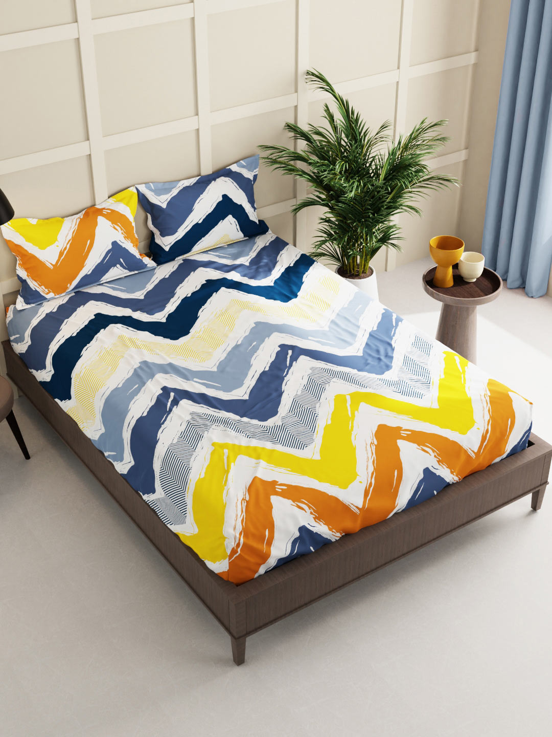 

KOPA Unisex Multi Bedsheets, Yellow