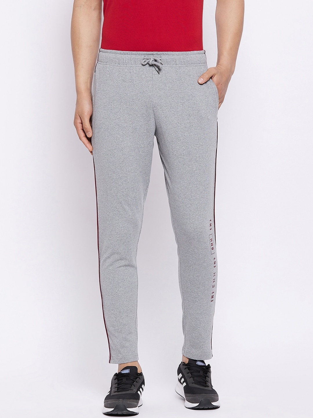 

HARBOR N BAY Men Grey Solid Track Pants