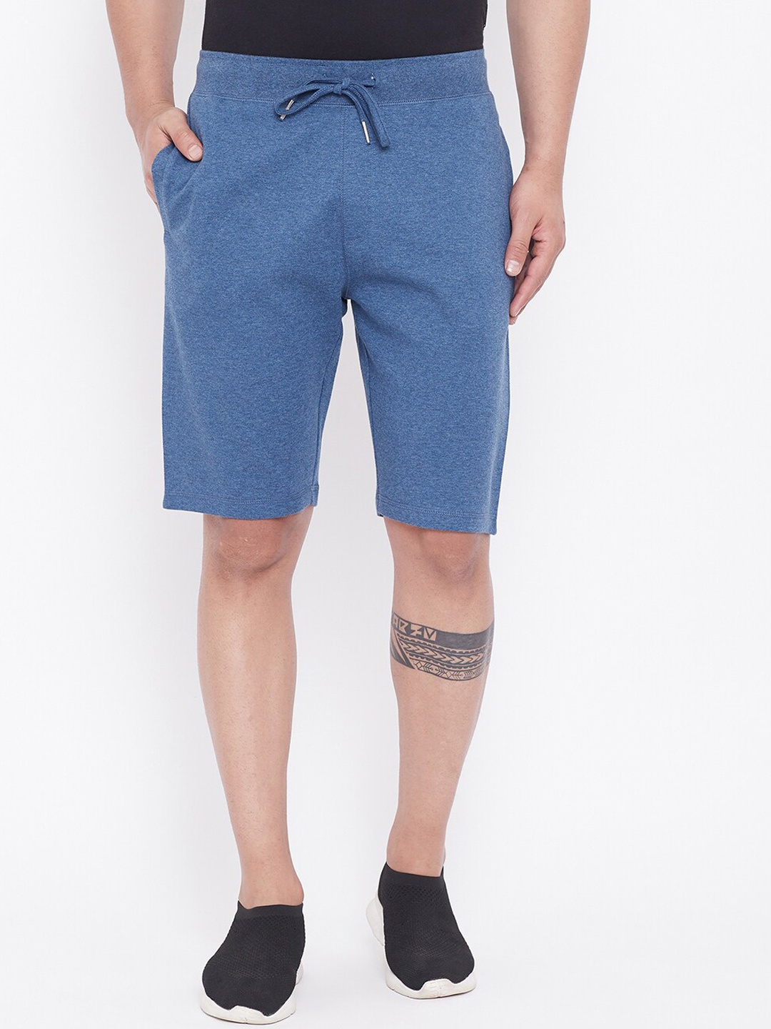 

HARBOR N BAY Men Blue Training or Gym Shorts