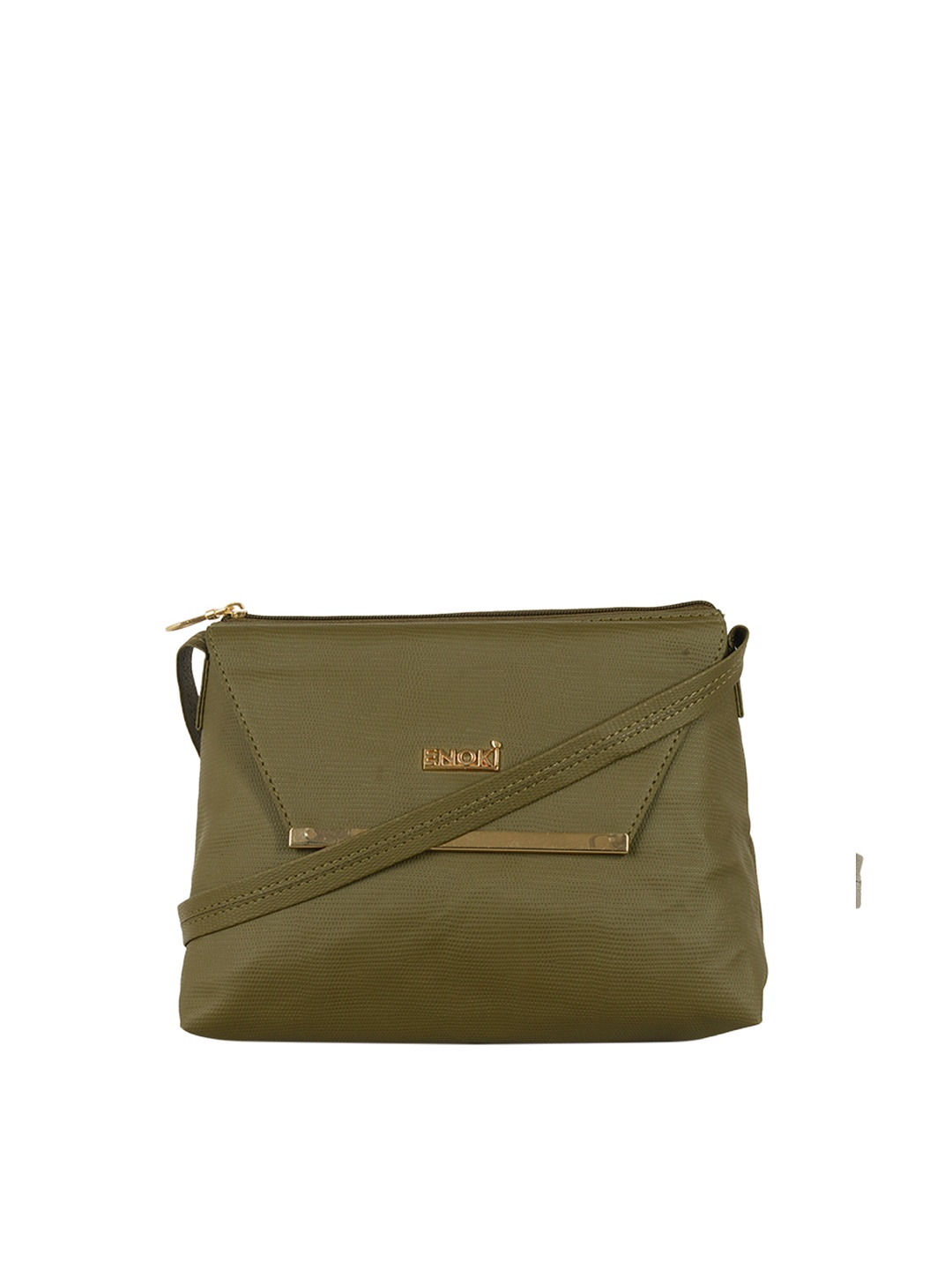 

ENOKI Green Structured Sling Bag
