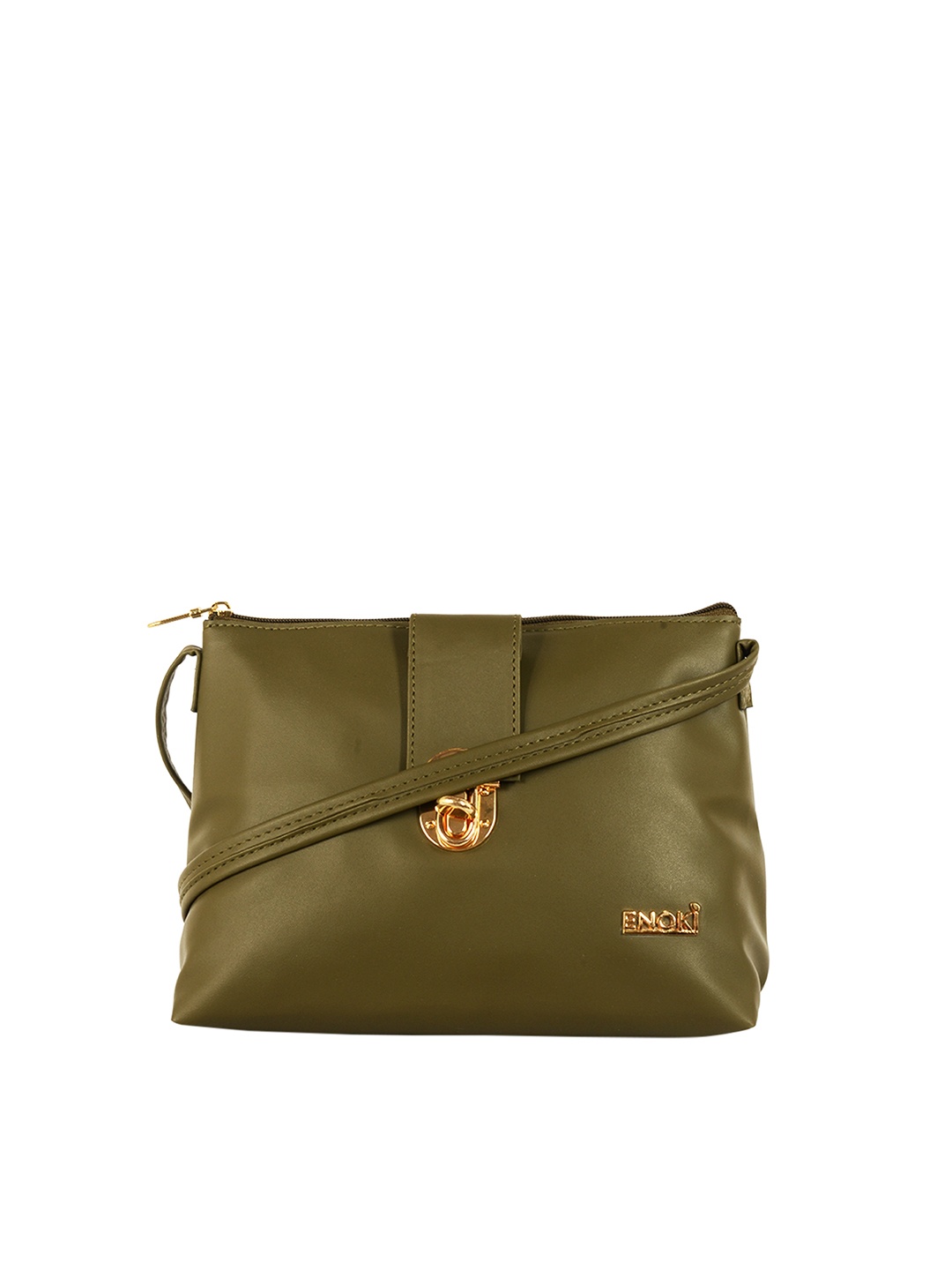 

ENOKI Green Structured Sling Bag
