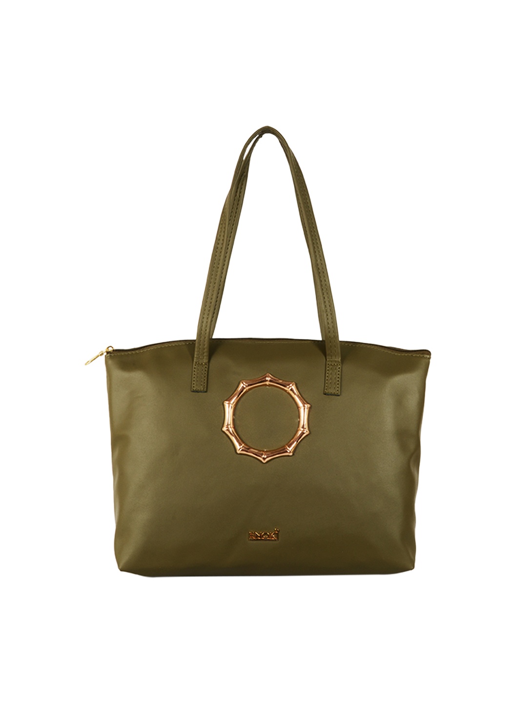 

ENOKI Women Olive Green Shopper Hobo Handbag