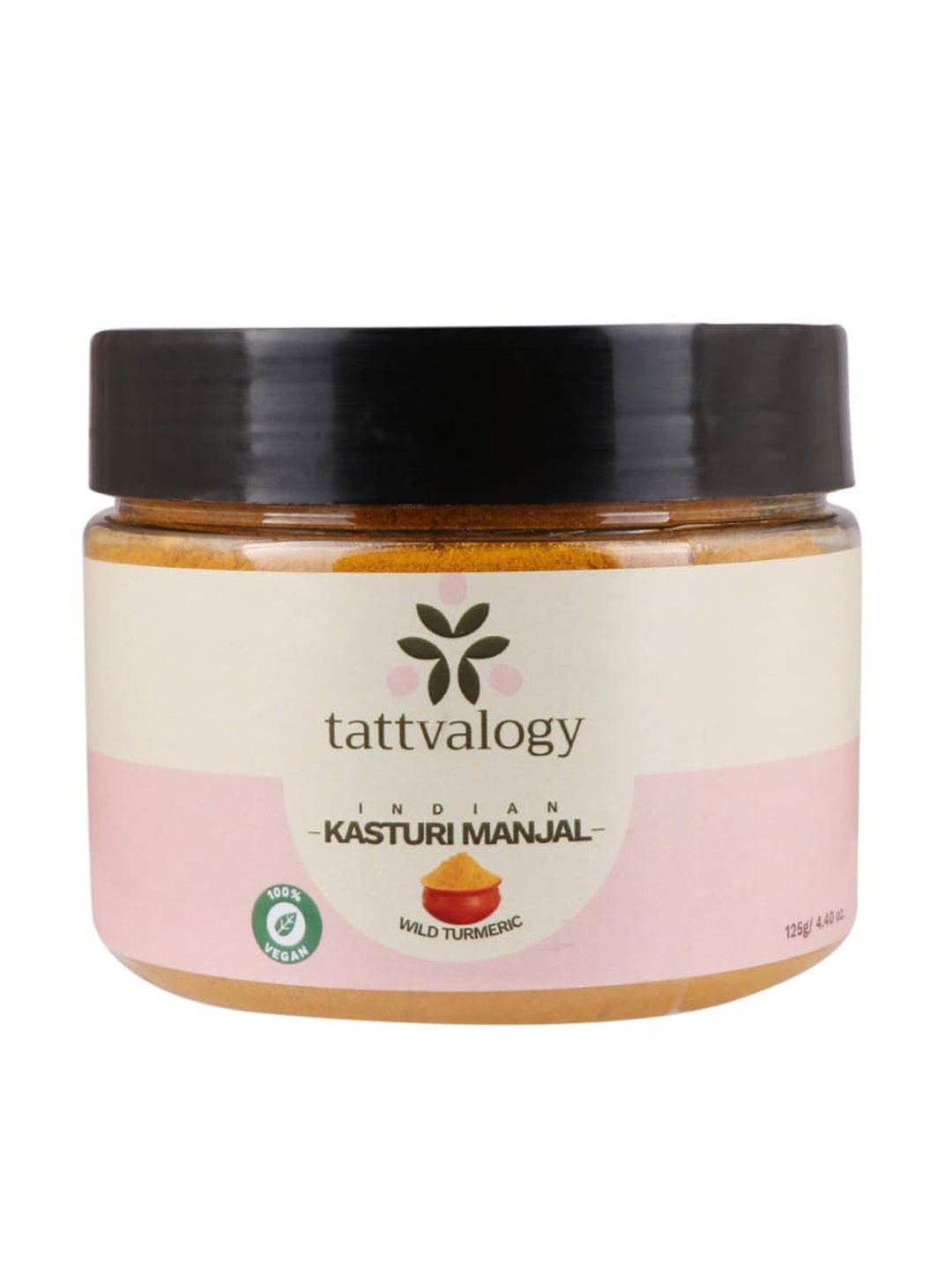 

Tattvalogy Indian Kasturi Manjal Mask with Wild Turmeric - 125 g, Beige