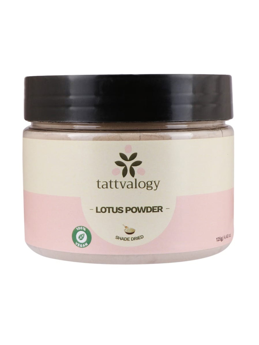 

Tattvalogy Natural Shade Dried Lotus Powder -125 g, Beige
