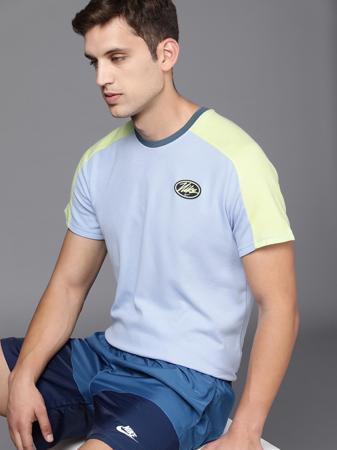 

Nike Men Blue T-shirt