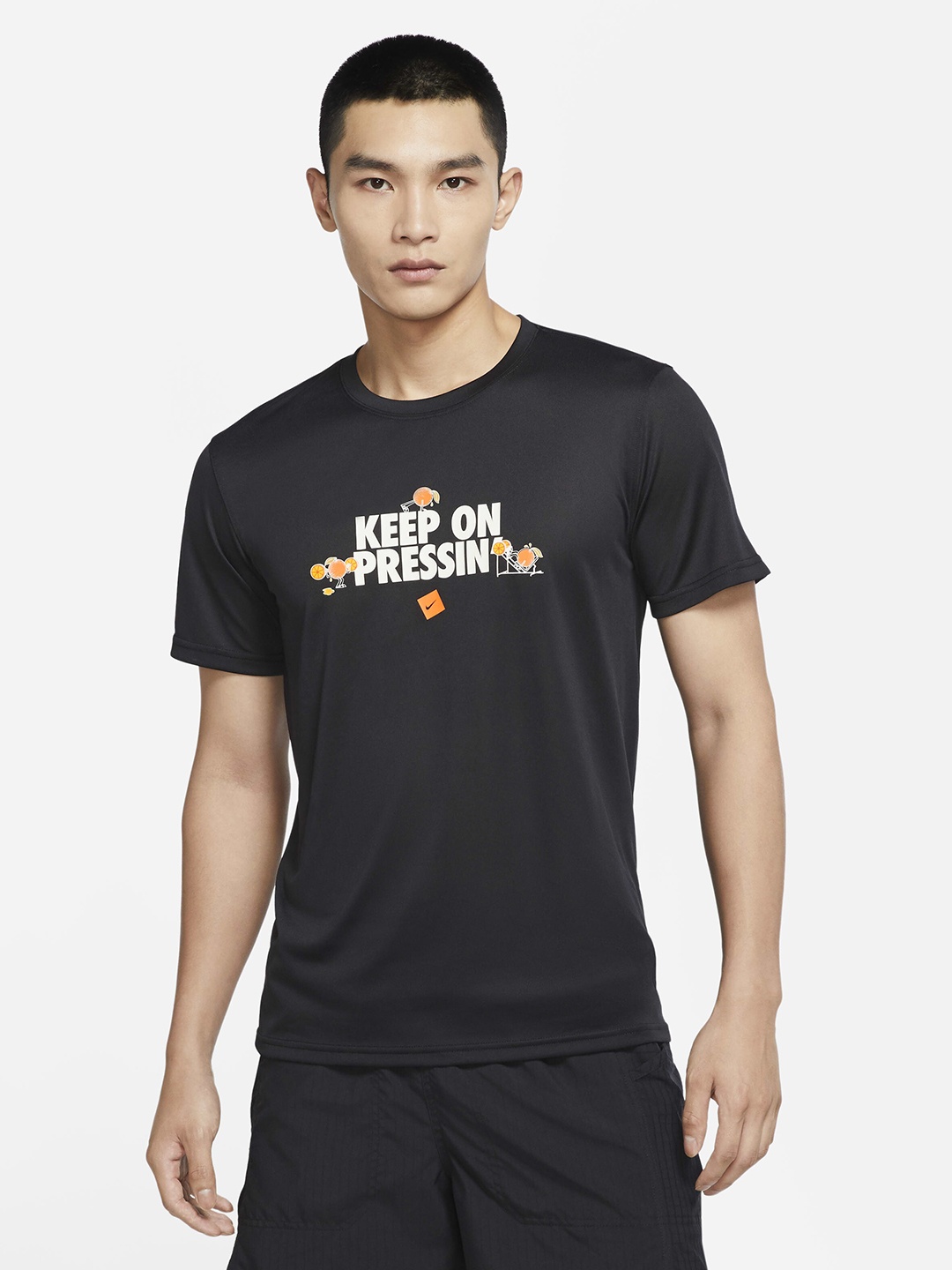 

Nike Men Dri-FIT Training T-shirt, Black