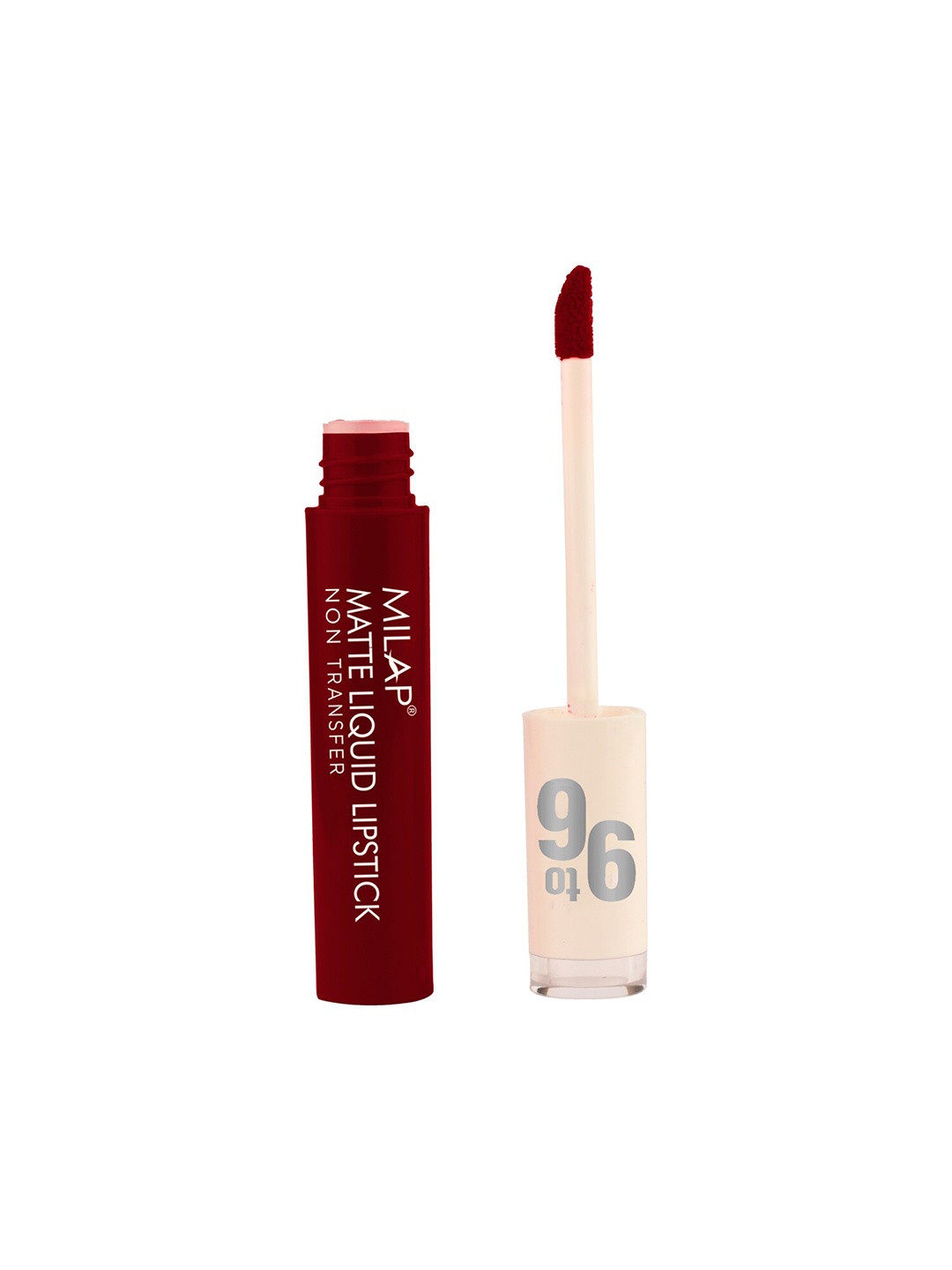 

MILAP 9to6 Matte Liquid Lipstick- Light My Fire, 3 Ml, Maroon