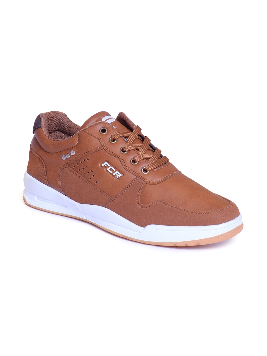 

Field Care Men Tan PU Sneakers