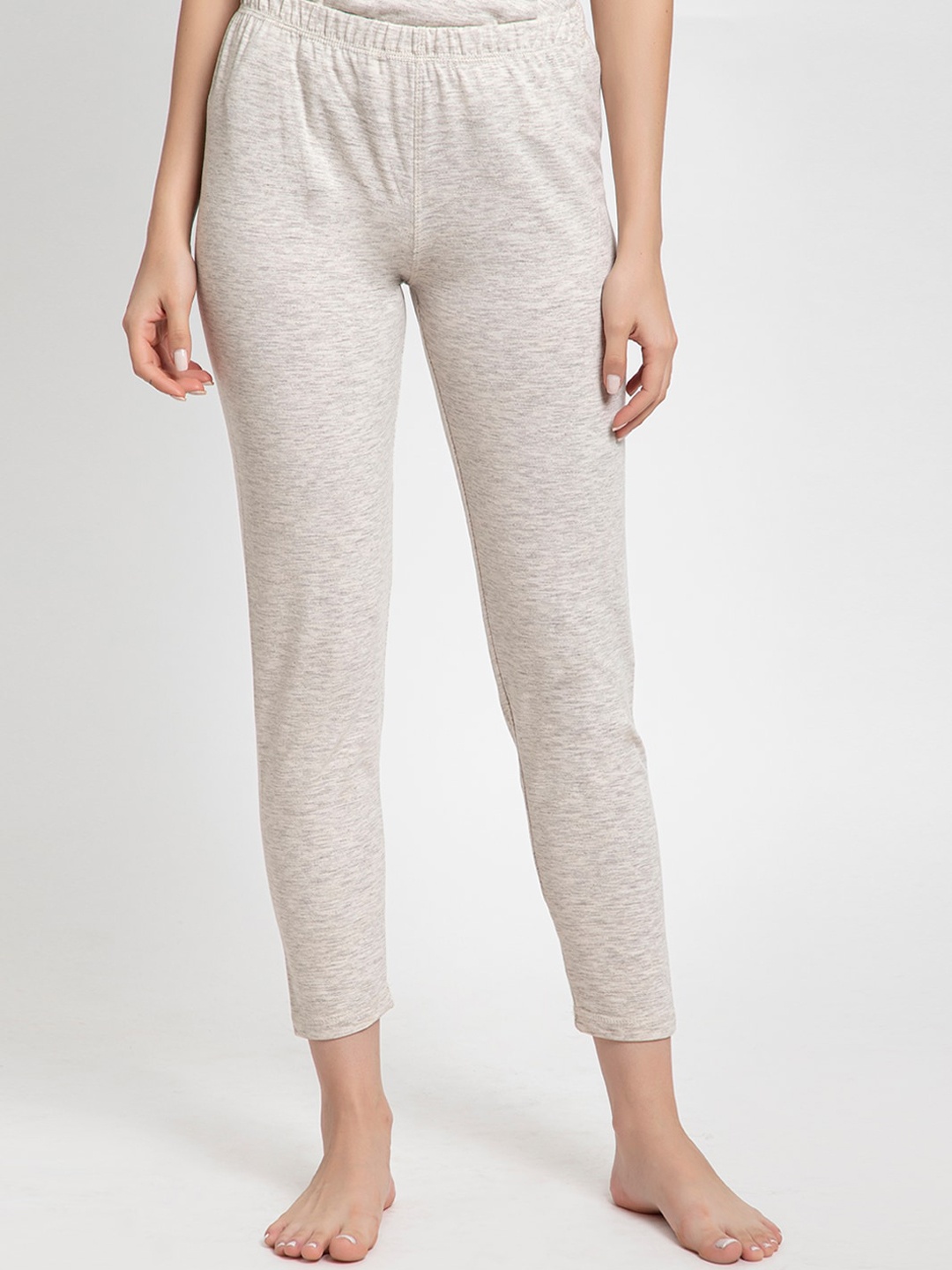 

ARMISTO Women Off White Stretchable Cotton Thermal Bottoms
