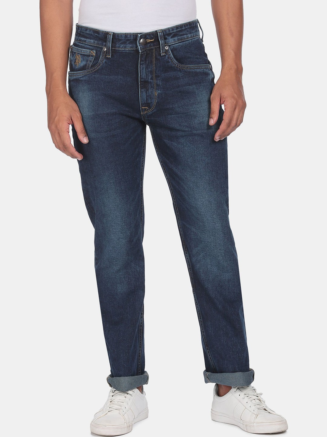 

U S Polo Assn Denim Co Men Blue Light Fade Jeans