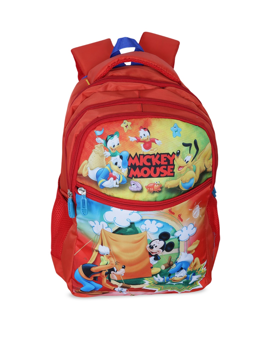 

Disney Unisex Kids Red & Green Graphic Contrast Detail Backpack