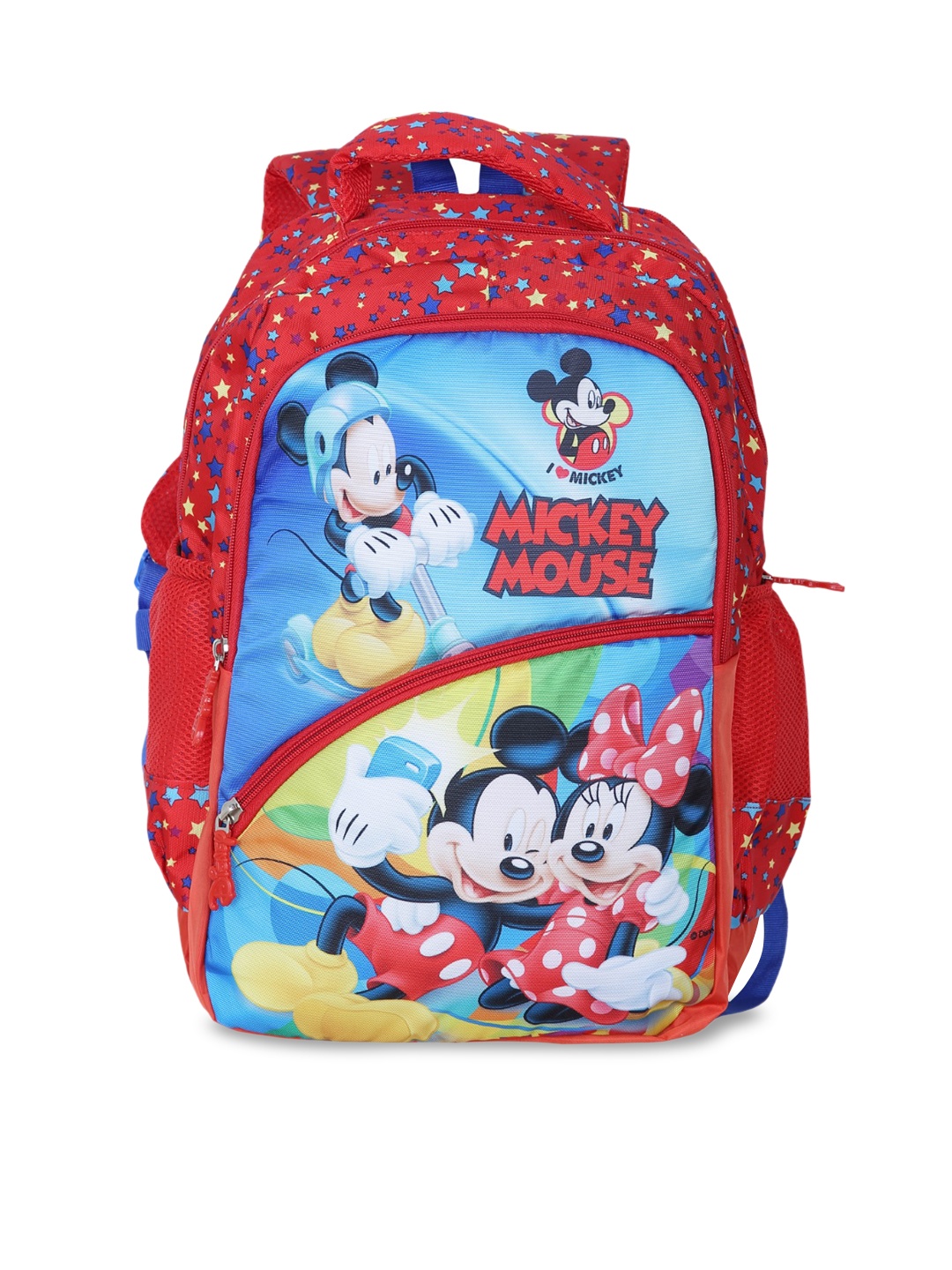 

Disney Unisex Kids Blue & Red Graphic Backpack
