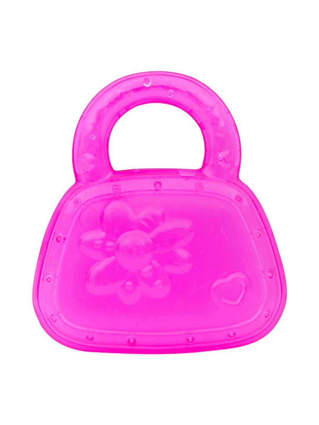 

1st Step Infant Kids Pink Lock Shaped BPA Free 3M+ Water Filled Teether
