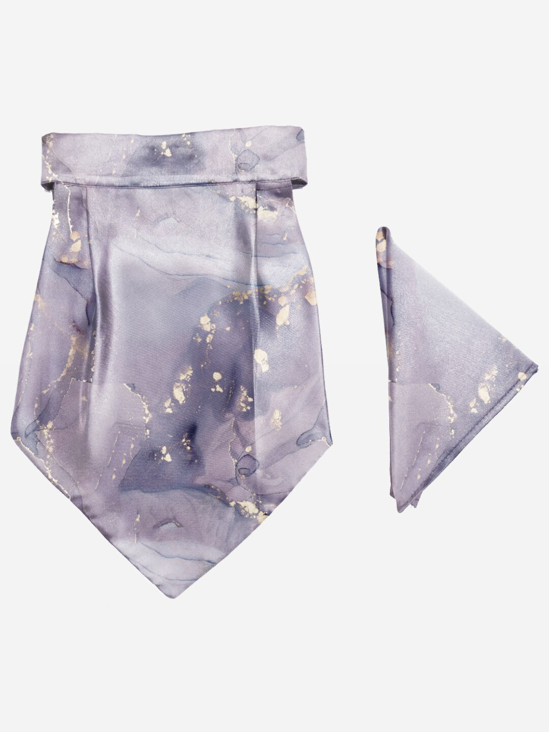 

Blacksmith Men Grey Printed Broad Tie