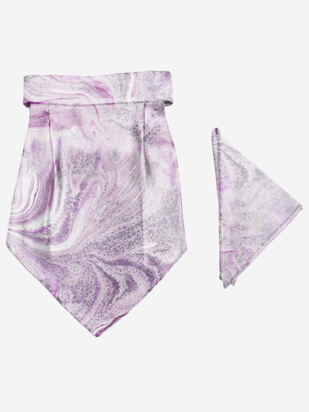 

Blacksmith Men Purple Printed Cravat
