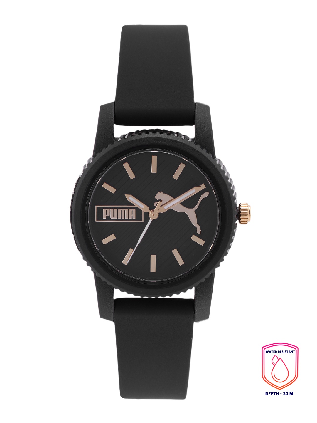 

Puma Women Black Ultrafresh Analogue Watch P1064