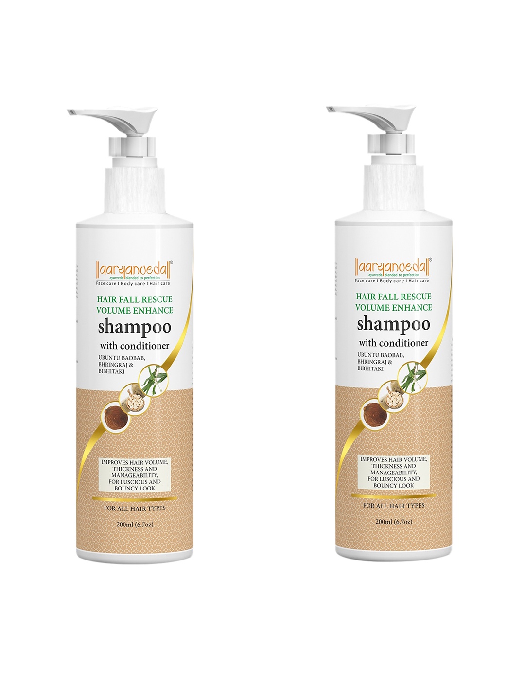 

Aryanveda Unisex Multi Shampoo and Conditioner