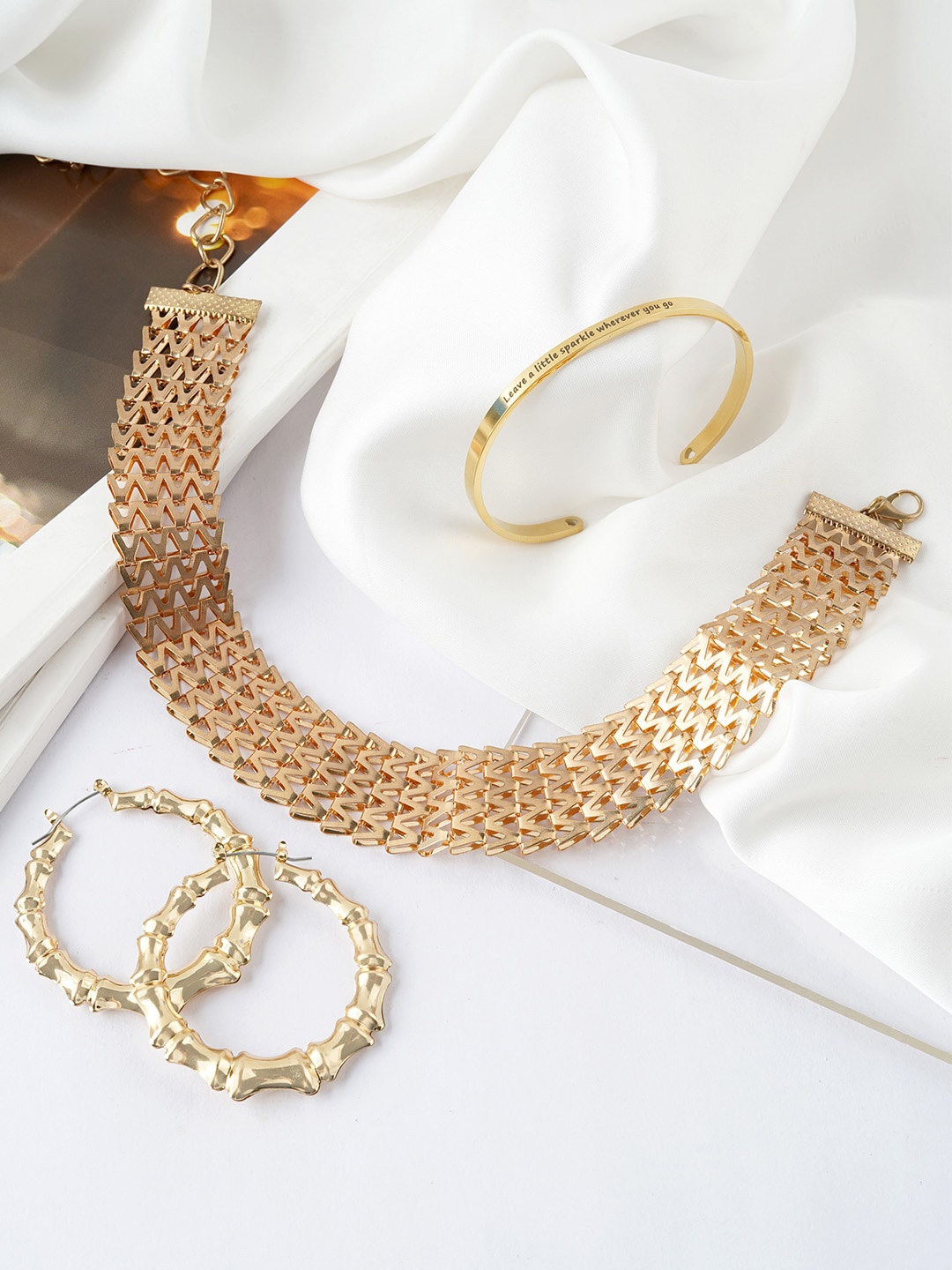 

JOKER & WITCH womens Gold-Coloured Jewellery Set