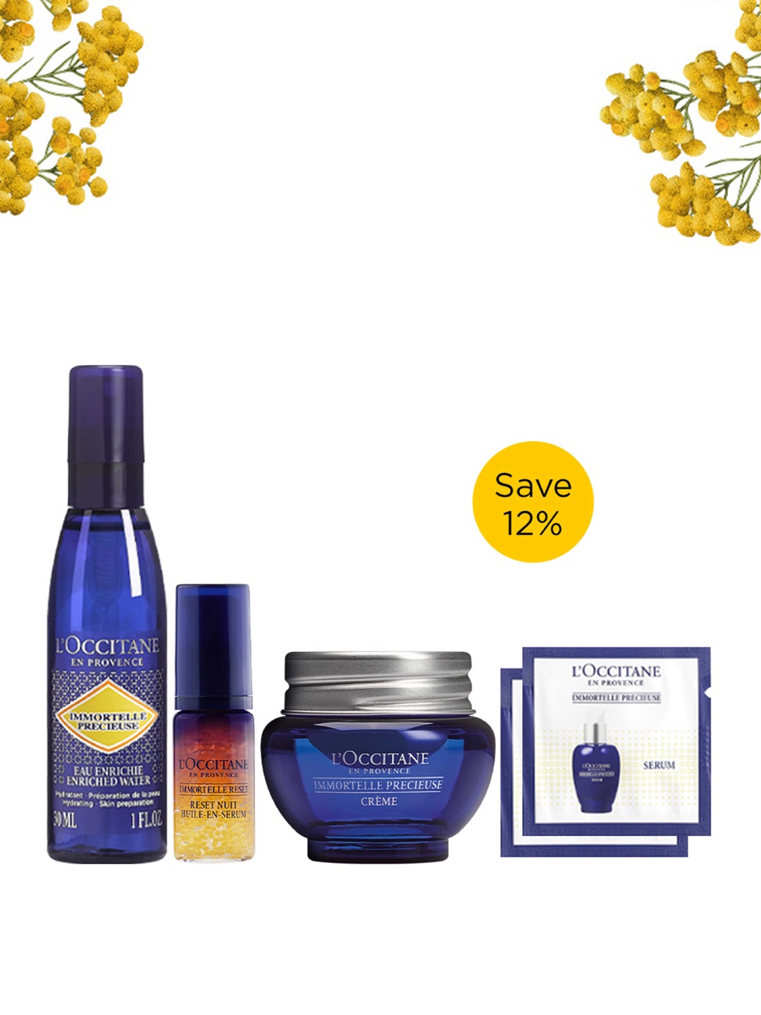 

LOccitane en Provence Unisex Yellow Skin Care Gift Set