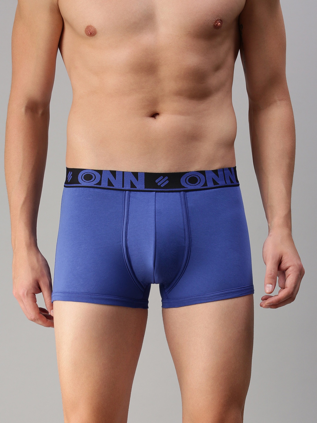 

ONN Pack of 2 solid Blue Short Trunk