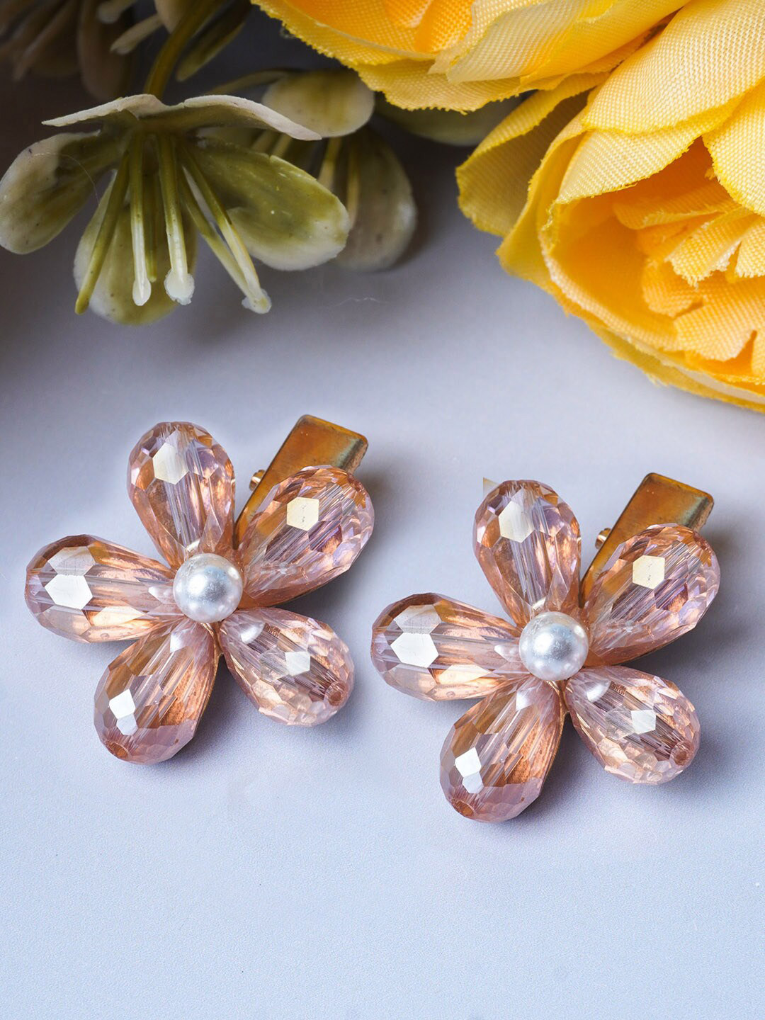 

Emmie Women Pink & White Embellished Hair Accessory