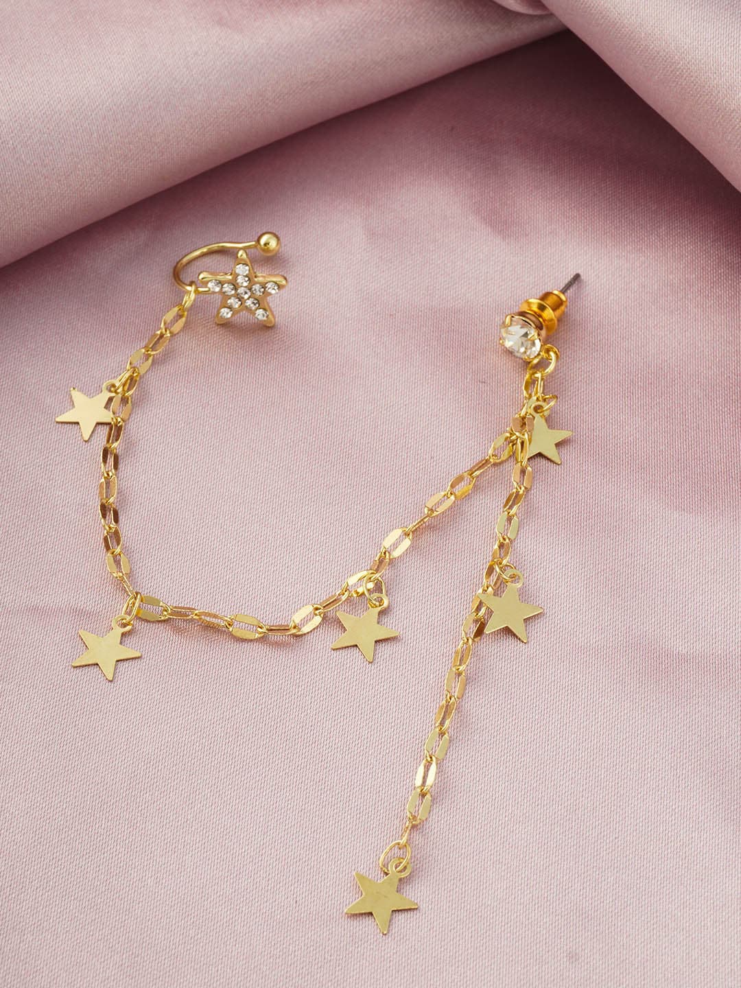 

Emmie Gold-Toned Classic Ear Cuff Earrings