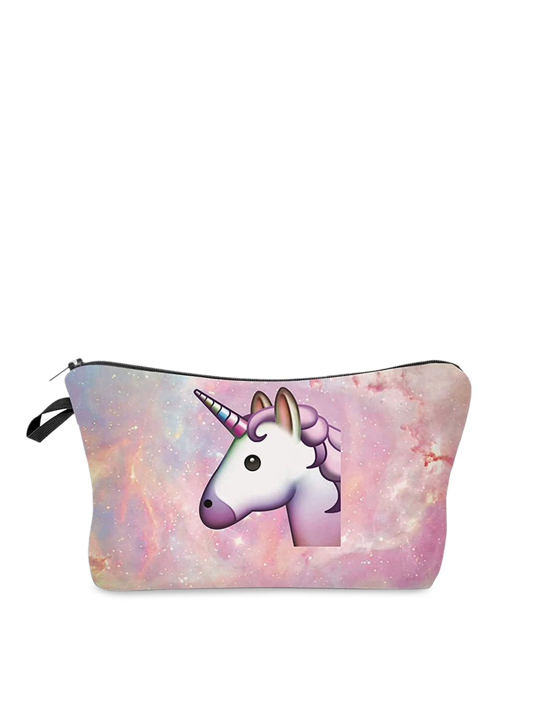 

HOUSE OF QUIRK Adults Unisex Pink Unicorn Printed Multipurpose Makeup Cosmetic Organisers