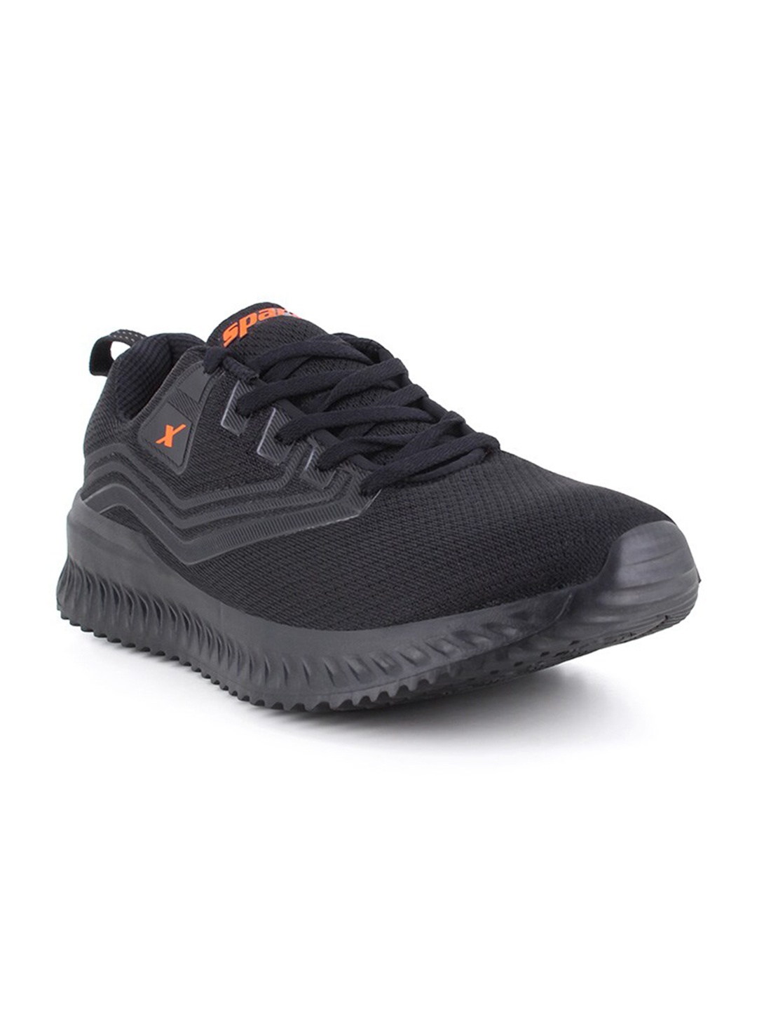 

Sparx Men Black Textile Running Non-Marking Shoes
