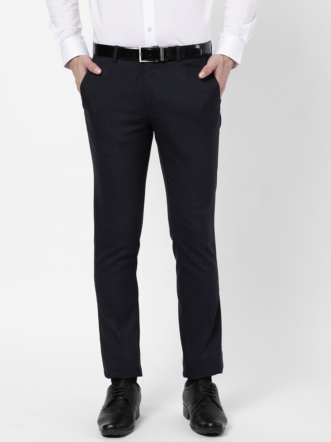 

AD By Arvind Men Black Trousers