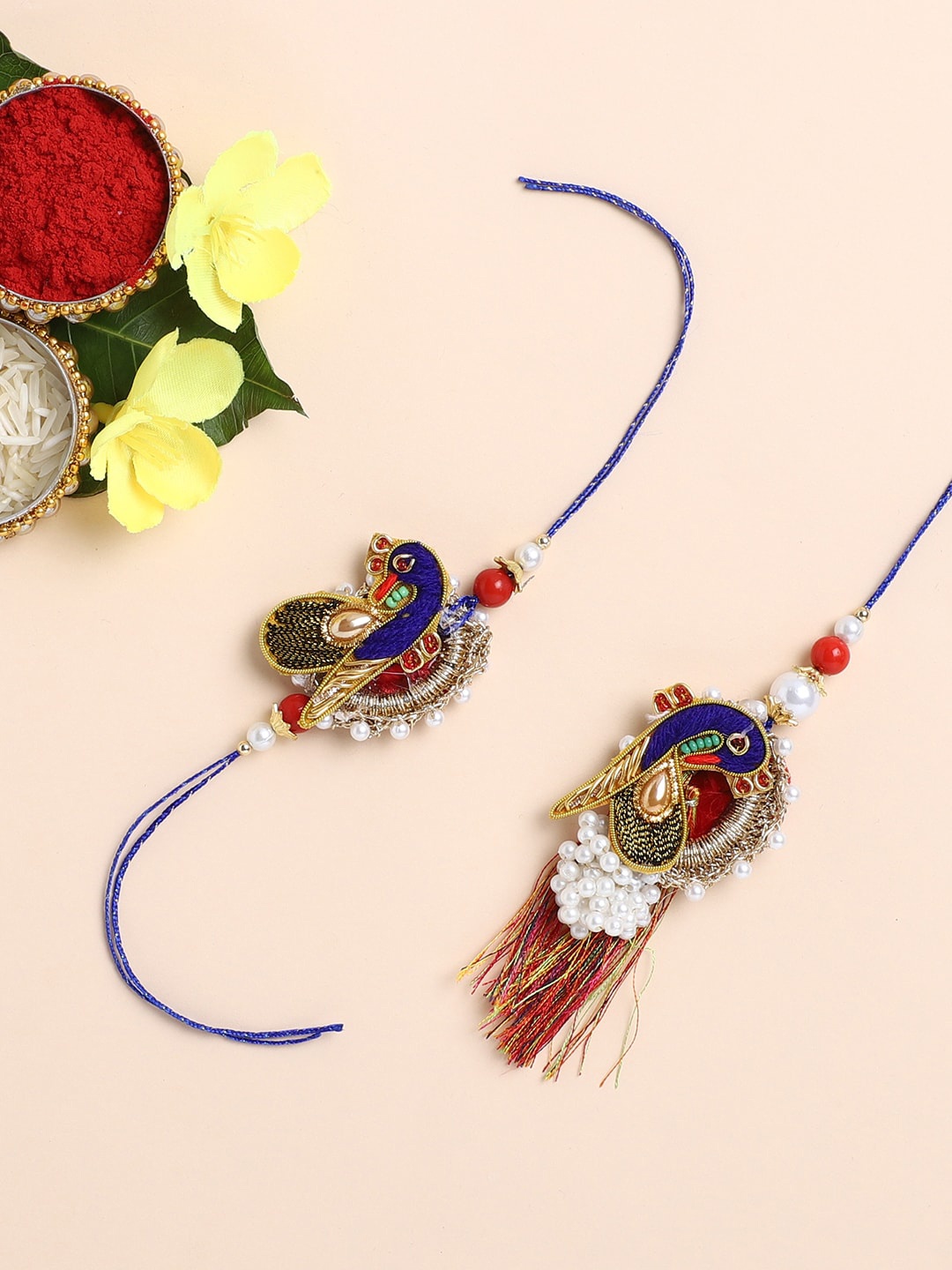 

The Magic Wand Kids Set of 2 Blue Rakhi
