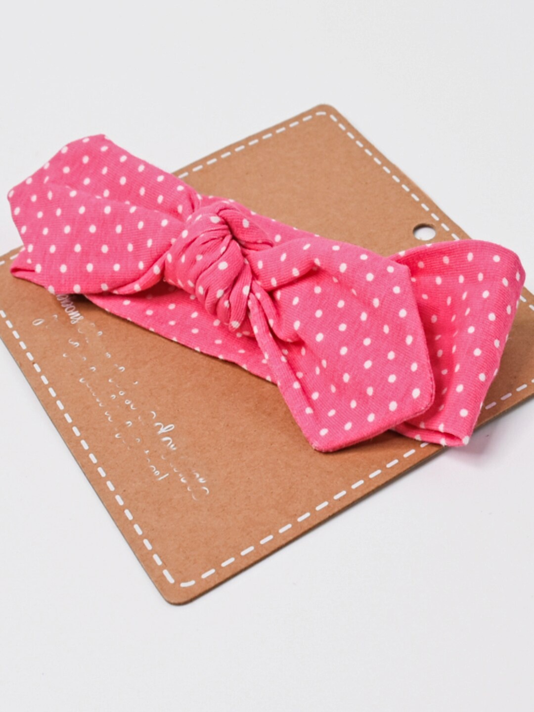 

Proplady Unisex Set of 3 Kids Pink & White Bow Hairband