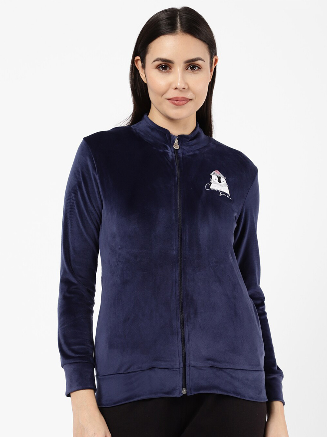 

Sweet Dreams Women Navy Blue Sweatshirt