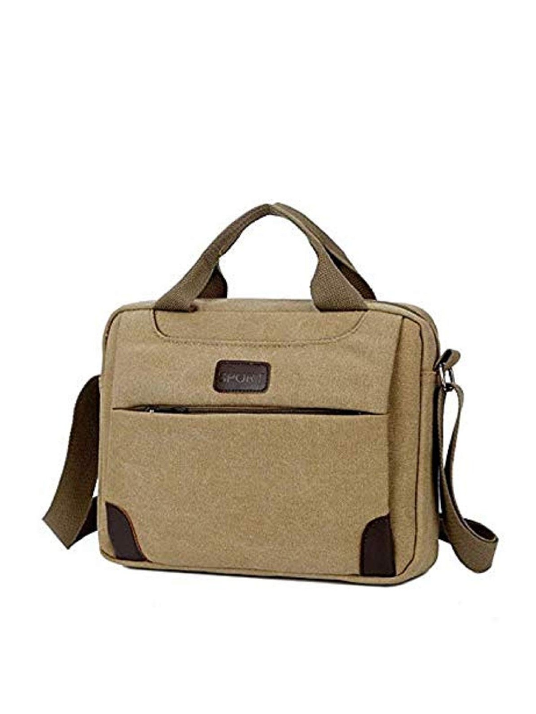 

Goatter Unisex Khaki Messenger Bag