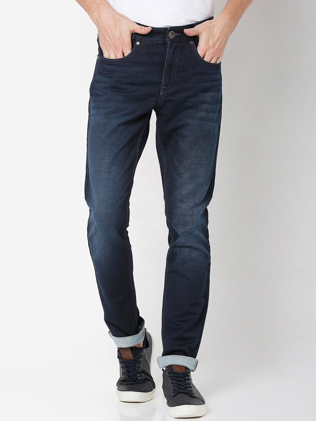

Mufti Men Blue Skinny Fit Light Fade Jeans