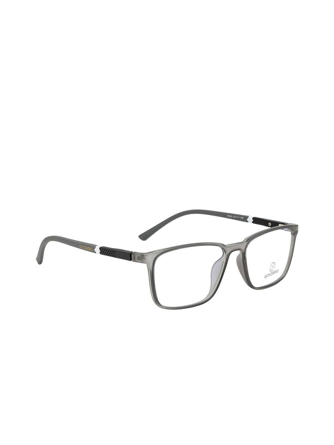 

Gold Berg Unisex Grey Full Rim Square Frames Eyeglasses