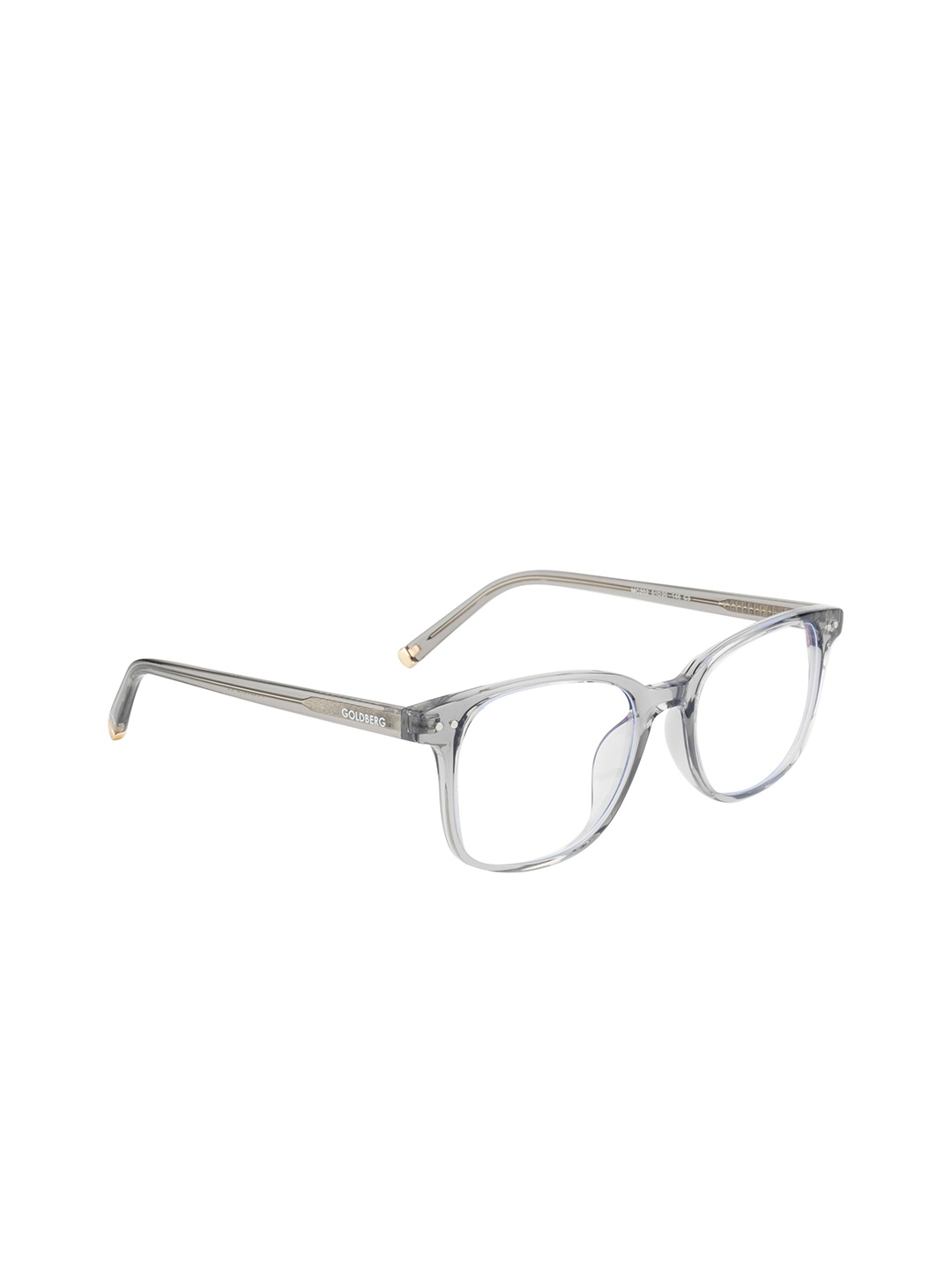 

Gold Berg Unisex Grey Full Rim Square Frames Eyeglasses