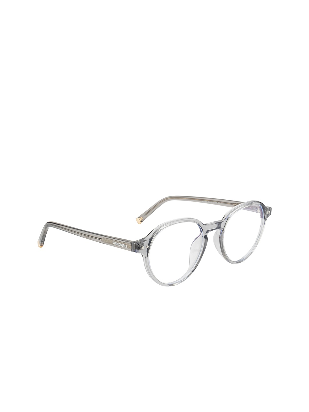 

Gold Berg Unisex Grey Full Rim Round Frames Eyeglasses