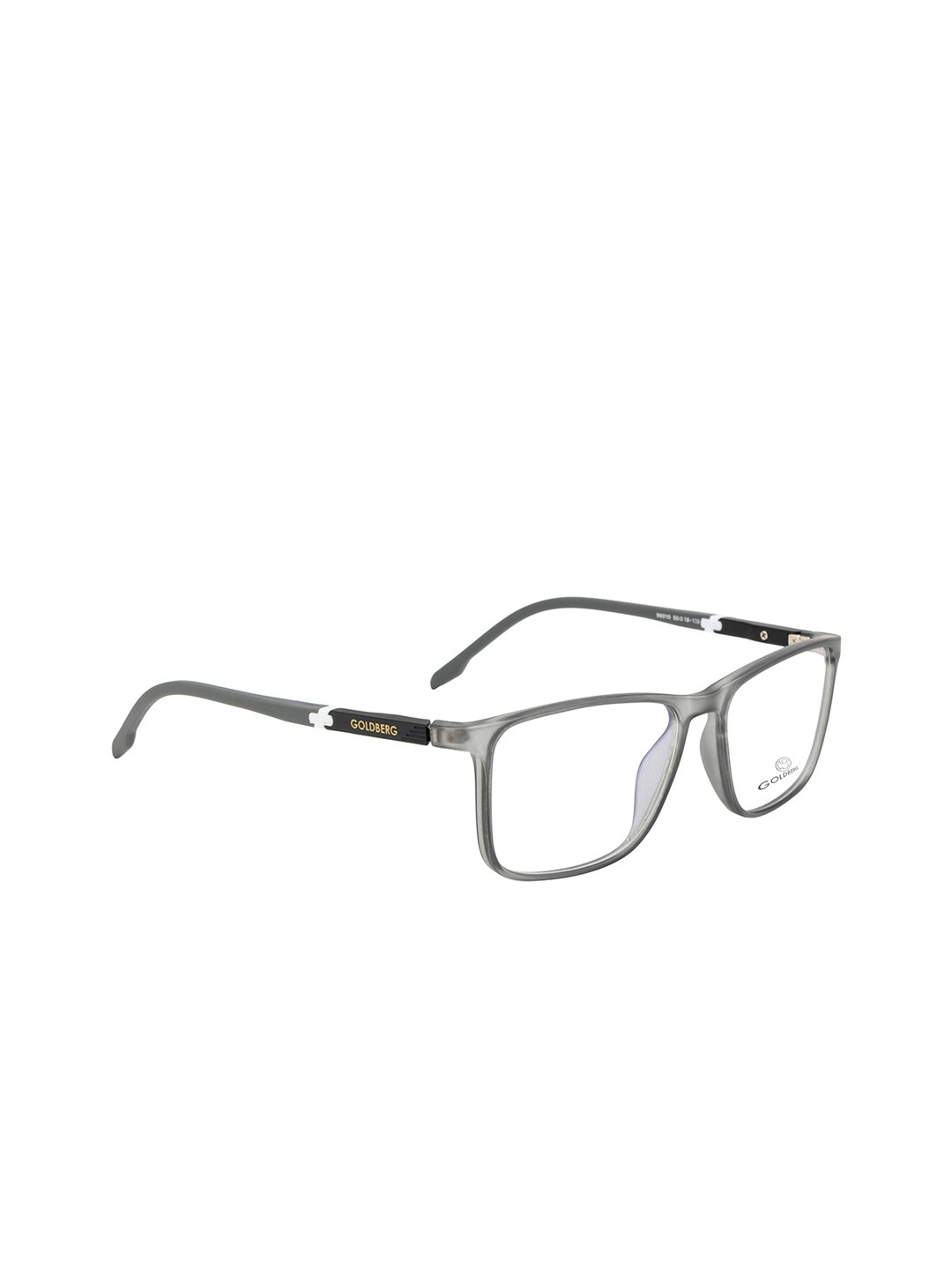 

Gold Berg Unisex Grey Full Rim Square Frames Eyeglasses