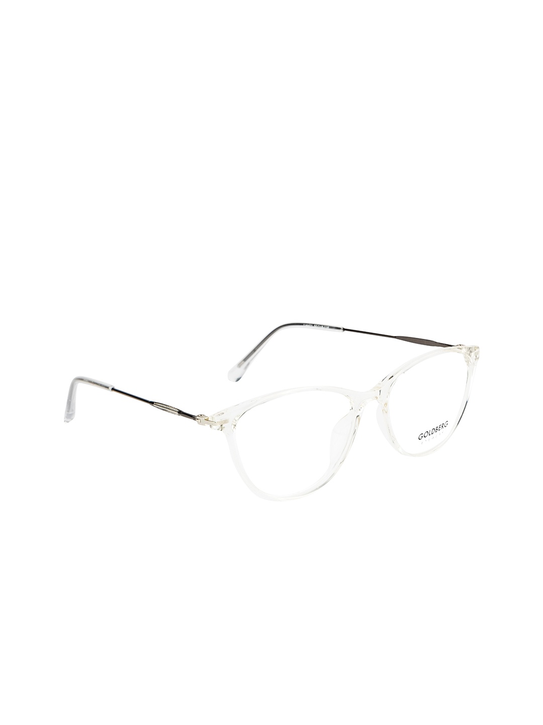 

Gold Berg Women White Full Rim Cateye Frames-114403_CRY-White