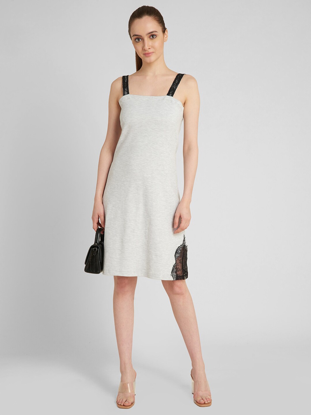 

aturabi Grey A-Line Dress