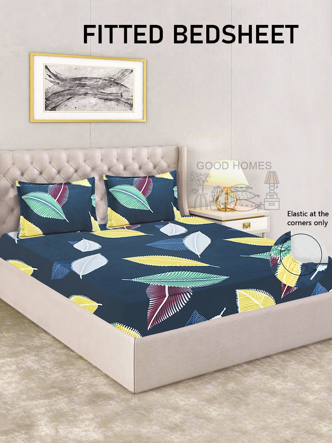 

Good Homes by Home Candy Unisex Blue Bedsheets