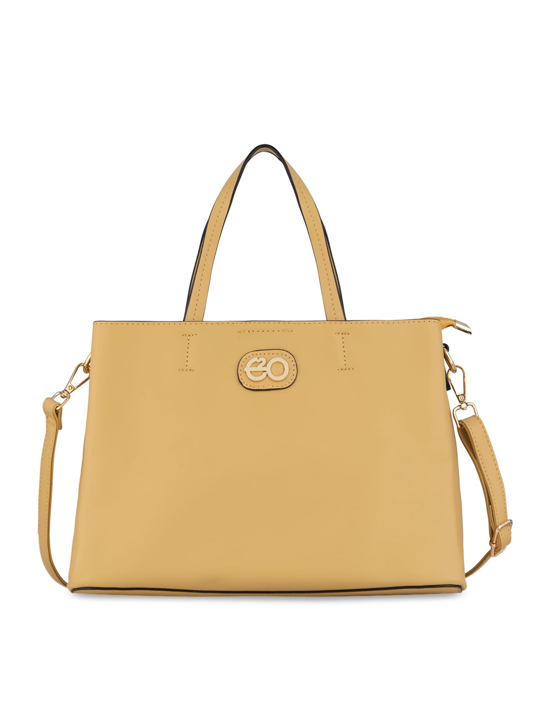 

E2O Yellow PU Structured Handheld Bag