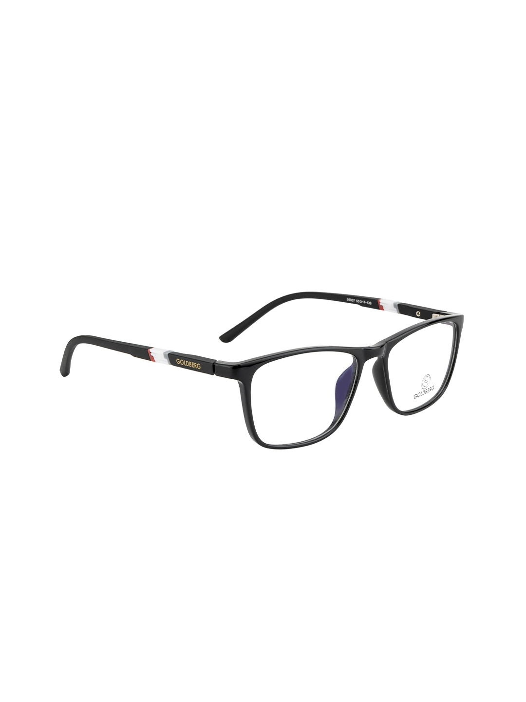 

Gold Berg Unisex Black Full Rim Wayfarer Frames Eyeglasses